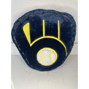 Milwaukee Brewers MLB Plush Pillow Glove Logo – FOCO Genuine Merchandise